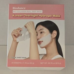 Biodance Korean Overnight Hydrogel Mask, 24 Count
